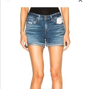 Rag & Bone Boyfriend Denim Short, size 27, Woodstock